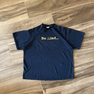 navy blue tee